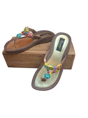 Grandco Sandals Marble Deluxe, Size 7